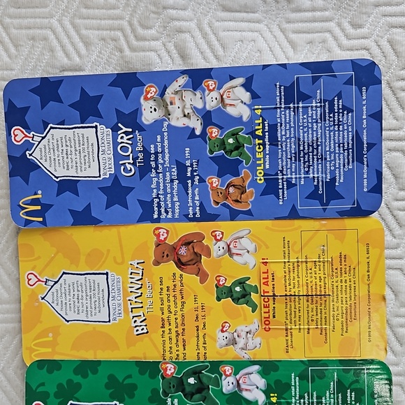 *RARE* Unopened Ty Ronald McDonald House Charities Full Set of 4 - Picture 7 of 12